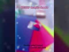 Duurzaam Acryl-extrudeerbaar doorzichtig plaat Extrusie Acrylplaat 1,0 mm-12 mm