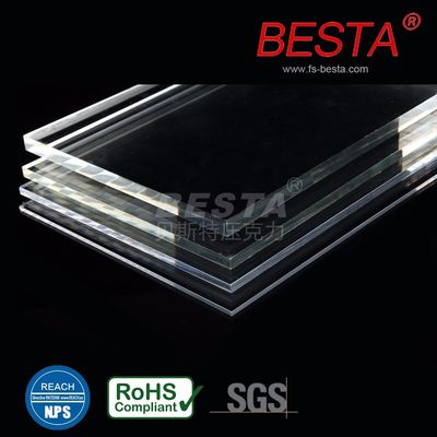 BESTA Vlamvertragende Acrylplaten 12 mm Aanpasbaar